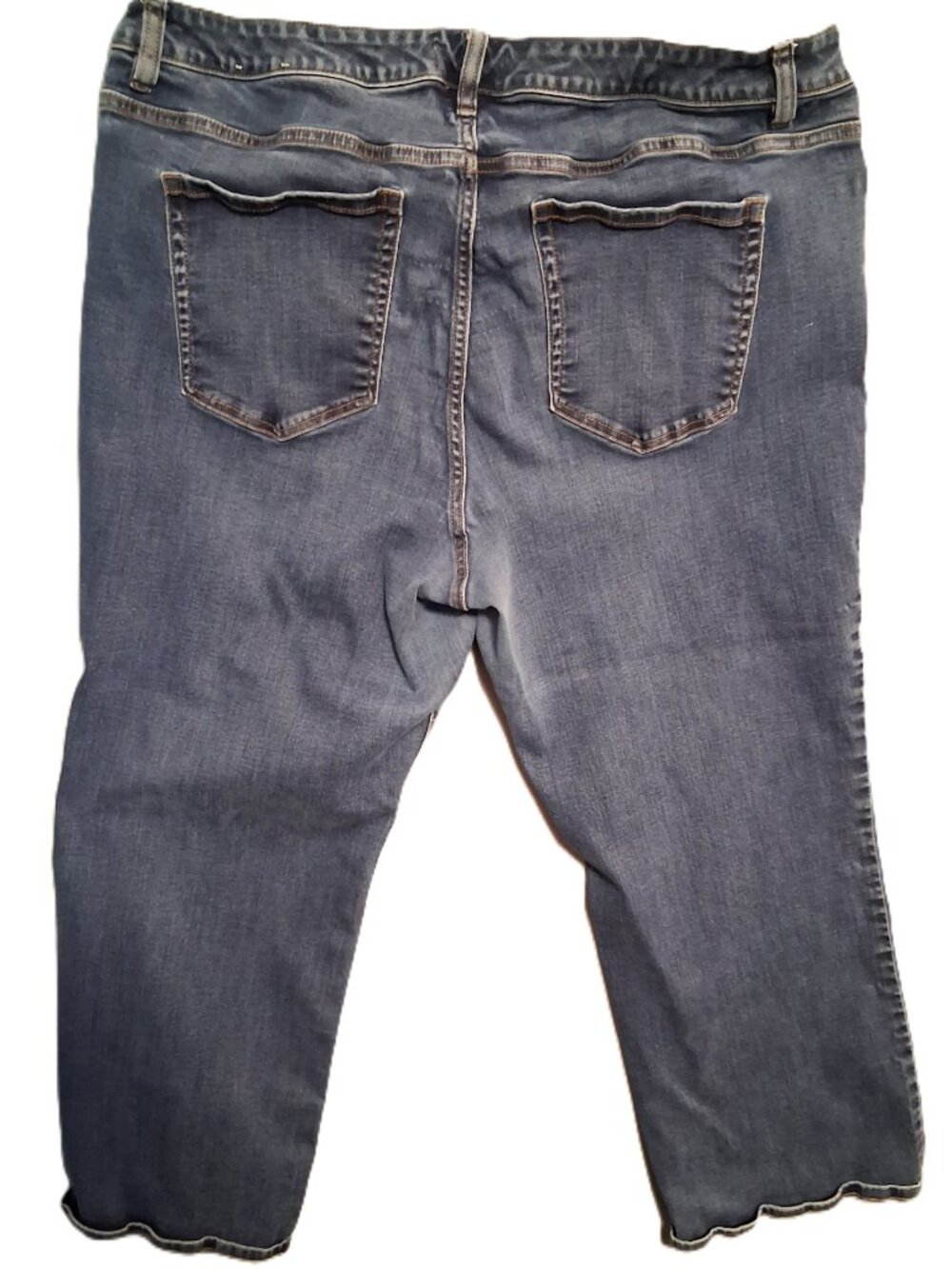 Women's Lane Bryant Mid-Rise Boot Cut Jeans Size 24 Short Medium Blue - Picture 3 of 5